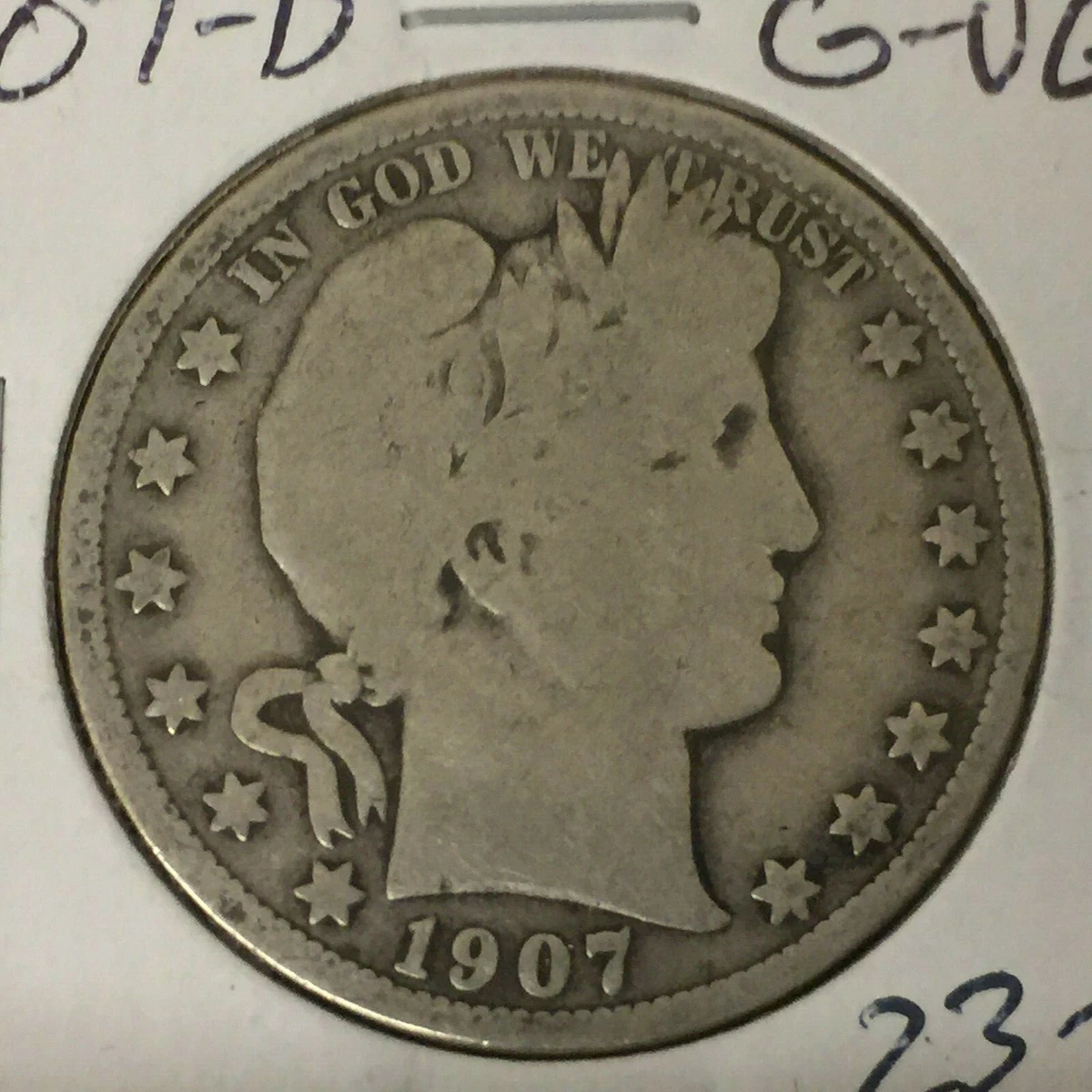 1907 Denver Barber Half Dollars for sale | eBay