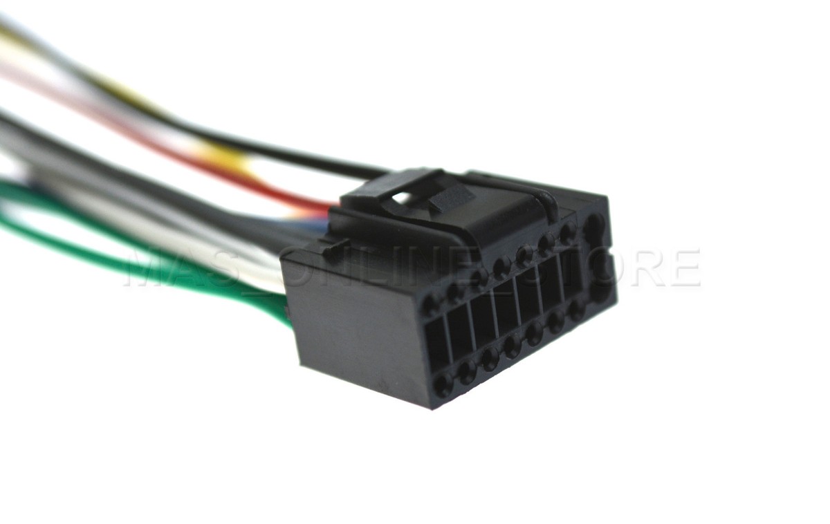 IMC AUDIO Wire Harness For Kenwood Car Stereos – Fits KDC208U, KDC210U, KDC248U, KDC252U & More (Model KN16)