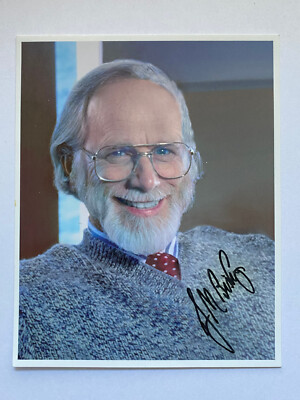 John Michael Bishop - Nobelpreis Medizin 1989 - original Autogramm - 17 x 12 cm