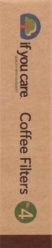 IF YOU CARE No. 4 Coffee Filters 100 Count  Pack of 12  Free Shipping