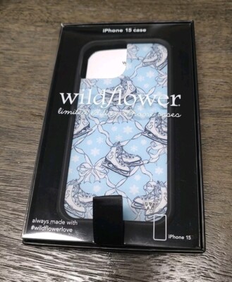 New Wildflower iPhone Case 'Ice Skates'  iPhone 15 Limited Edition Rare 
