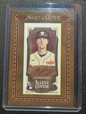 2024 Topps Allen & Ginter Grae Kessinger Framed Mini Auto Red Ink # 01/10