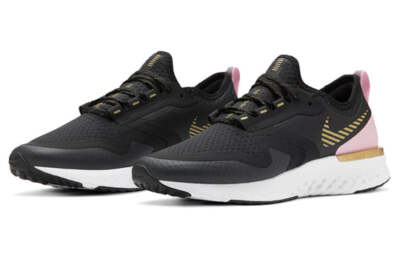 Nike Wmns Odyssey React 2 Shield Black Metallic Gold CU3000-071