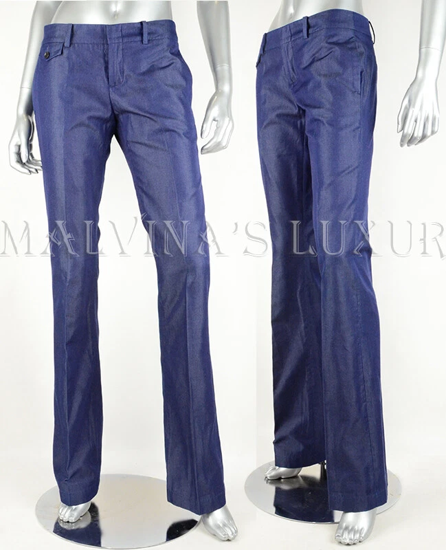 PANTALON JEAN GUCCI années 70 COTON MÉLANGÉ taille IT 40 / US 4