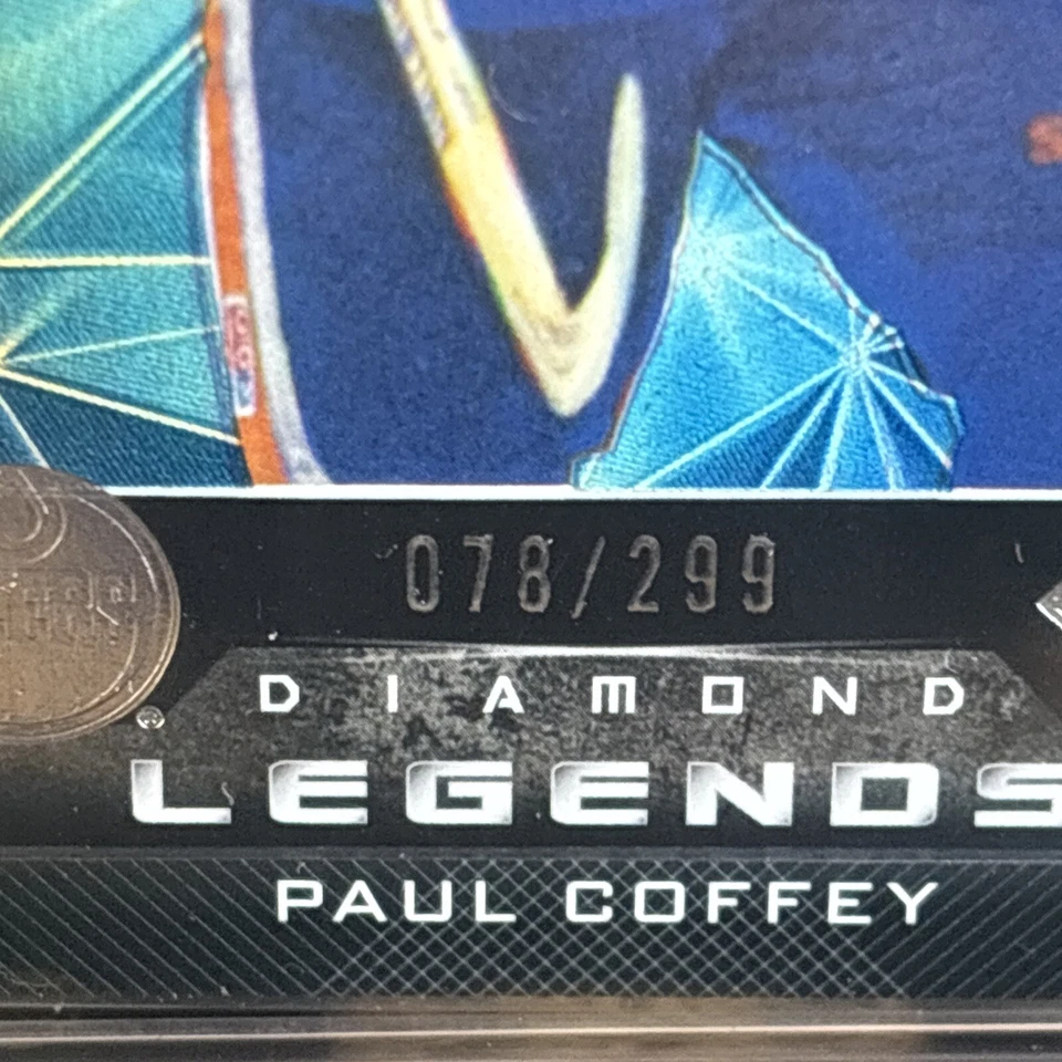 PAUL COFFEY 2022-23 UPPER DECK BLACK DIAMOND LEGENDS /299 - Image 2 of 3