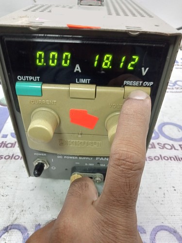 KIKUSUI Electronics PAN16-10A Digital Regulated DC Power Supply 16V 10A JAPAN - Picture 5 of 15