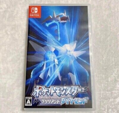 Pokemon Brilliant Diamond Japanese Nintendo Switch  F/S
