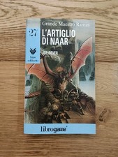 Librogame EL Lupo Solitario 27 - L'artiglio di Naar Joe Dever Prima Edizione 