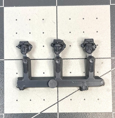 40K Space Marine SCOUT HEADS x3 lot #2 bits GW Kill Team Necromunda bitz BF26