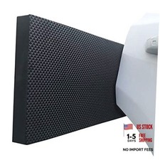 GWP02S Garage Wall Protector Car Door Protectors, Designed in Germany 4 Black
