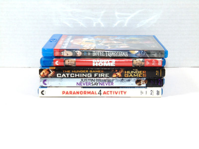   Bulk Movie Bundle MIXED GENRE-Great Value-5 BLU-RAY/DVD LOT G-FAST SHIPPING!!