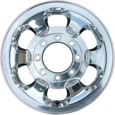 Metallic Polished 6 Slot 16 x 7 Refurbished Wheel