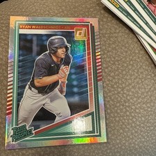 2025 Donruss Baseball #169 Ryan Waldschmidt Rated Prospect Silver Holo Parallel