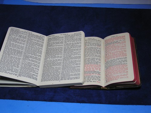 1924 (2 books) New Testament & Psalms & New Testament -Red Letter - Picture 5 of 5