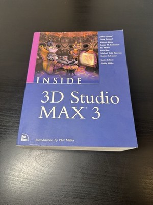 Inside 3D Studio MAX 3 (Vol... by Miller, Phil SC Book with CD ROM