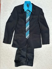 Garnitur konfirmacyjny rozmiar 44 spodnie rozm. 88 z koszulą rozm. 37 i krawatem