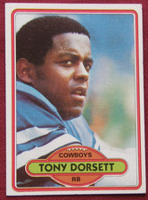 1980 Topps #330 - Tony Dorsett - Dallas Cowboys
