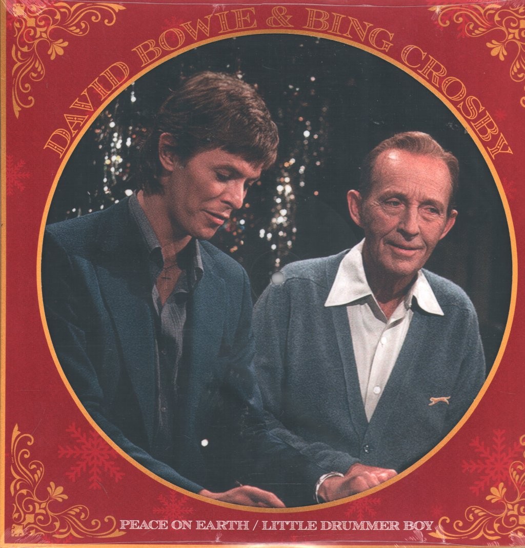 Bing Crosby and David Bowie Peace On Earth/Little Drummer Boy 12"" vinyl Europe
