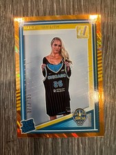 2025 Panini WNBA Donruss Hailey Van Lith Rated Rookie Orange Laser /199 RC #88