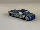 Hot Wheels Steel Flame 2003 First Editions Blue PR5s