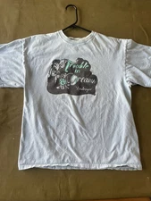 Vintage Band Tee Destroyer Trouble In Dreams Tour Shirt Indie Rock Merge Records