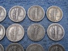 20 SILVER MERCURY DIMES WITH DATES lot WG — photo 8