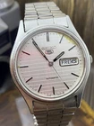 Vintage Seiko 5 Automatic 6309 17 Jewels D/D Japan made Man's Wrist Watch #9288