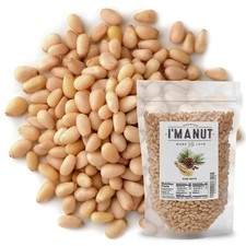 Raw Pine Nuts 8oz Non-GMO Gluten-Free Resealable Pouch for Pesto  Cooking