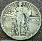 US 1920 Standing Liberty Quarter  **