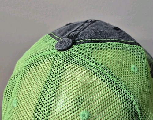 Philadelphia Phillies Phanatic Hat Washed Black & Green Mesh - Picture 15 of 20