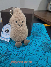 Jellycat Peanut Plush Amuseable Cute Soft Stuffed Toy Fun Food Collectible - NWT