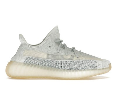 Size 5 adidas Yeezy Boost 350 V2 Cloud White (Reflective)
