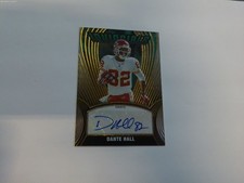 2022 Panini Chronicles - Invincible Autographs #INV-DAH Dante Hall (AU)