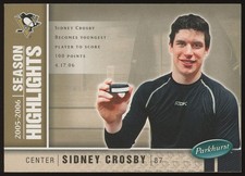 Top 10 Sidney Crosby Rookie Cards 20