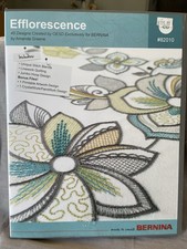 Bernina Exclusive Efflorescence Crafters Collection CD 82010 Machine Embroidery