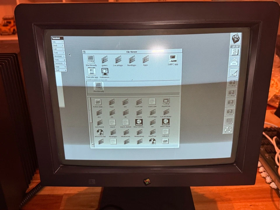 🔥 Rare NeXT Cube with iconic monitor, ZuluSCSI, 64MB RAM and Slot Load CDROM 🔥 - Bild 2 von 4