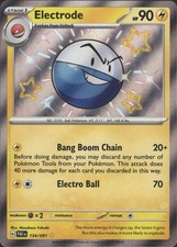 Electrode 134/091 SV: Paldean Fates Shiny Rare NM