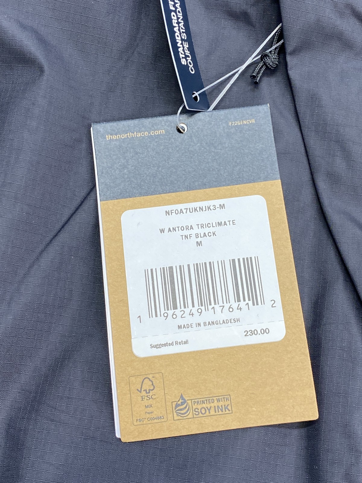 The North Face Womens Jacket Black Size M Antora Triclimate Hooded Full Zip thumbnail 11