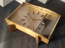 Jaeger-LeCoultre 1950s clock SERVICED (no Atmos Reverso Cartier Hermès Duoplan)