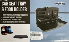 Car Seat Back Tray Table Stand Drink Food Dining Phone Folding Cup Holder Desk