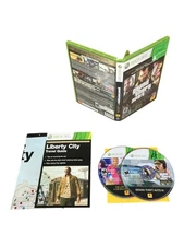 Microsoft Xbox 360 CIB Grand Theft Auto IV 4 Episodes From Liberty City Complete