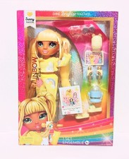Rainbow High Junior High PJ Party SUNNY MADISON Fashion Doll +  Accessories NEW