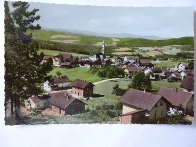 Ansichtskarte Börbach Bayrischer Wald 1959 (Nr.596)