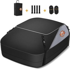 Sailnovo Rooftop Cargo Carrier 20 Cu Ft Waterproof Car Top Bag W Straps Sailnovo Rooftop Cargo Carrier 20 Cu Ft Waterproof Car Top Bag W Straps