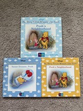 Disney's My Very First Winnie The Pooh Book Set Lot Of 3 Hardcover Books