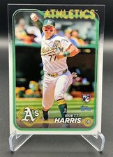 2024 Topps Update Series - Brett Harris #US199 (RC) - Athletics