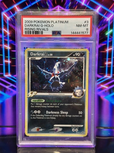 Darkrai G graded PSA 8 for sale on eBay