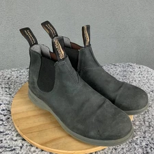 Blundstone 1910 Chelsea Boots Women's Uk 5 Us 8 Gray Suede Leather Slip On Ankle