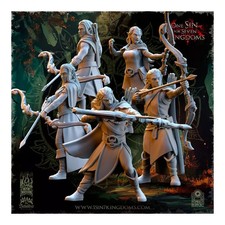 3D-Druckfigur Wargame Waldelfen - Ranger