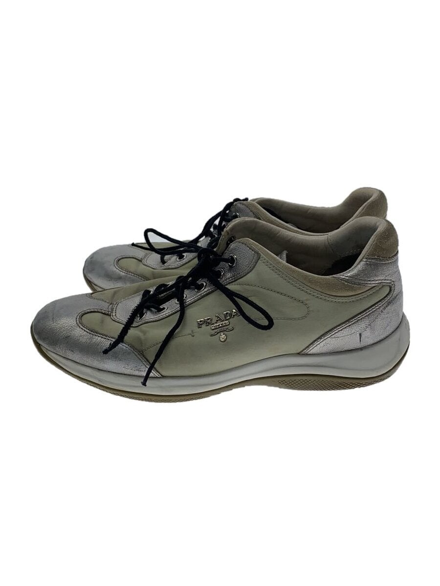 Prada Low-Cut Sneakers in Khaki